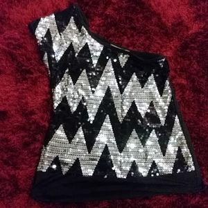 Sequin top